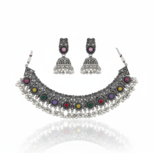 Satrangi Heirloom Choker